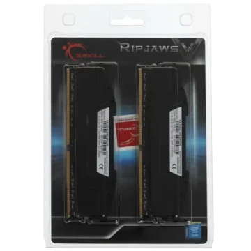 Оперативная память 64 Gb 3600 MHz G.Skill RIPJAWS V Black (F4-3600C18D-64GVK)