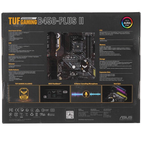 Материнская плата ASUS TUF GAMING B450-PLUS II
