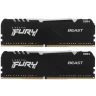 Оперативная память 16 Gb 3600 MHz Kingston FURY BEAST RGB Black (KF436C17BBAK2/16)