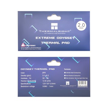 Теплопроводящая прокладка (термопрокладка) Thermalright EXTREME ODYSSEY (TREO.120.20.20)