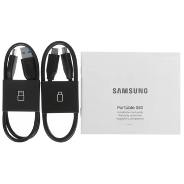 Внешний SSD Samsung 1000 Gb T9 Grey (MU-PG1T0B/EU)