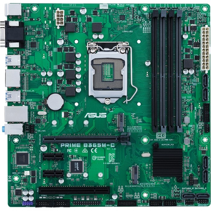 Материнская плата ASUS PRIME B365M-C/CSM