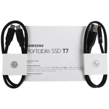 Внешний SSD Samsung 1 Tb T7 Grey MU-PC1T0T/WW