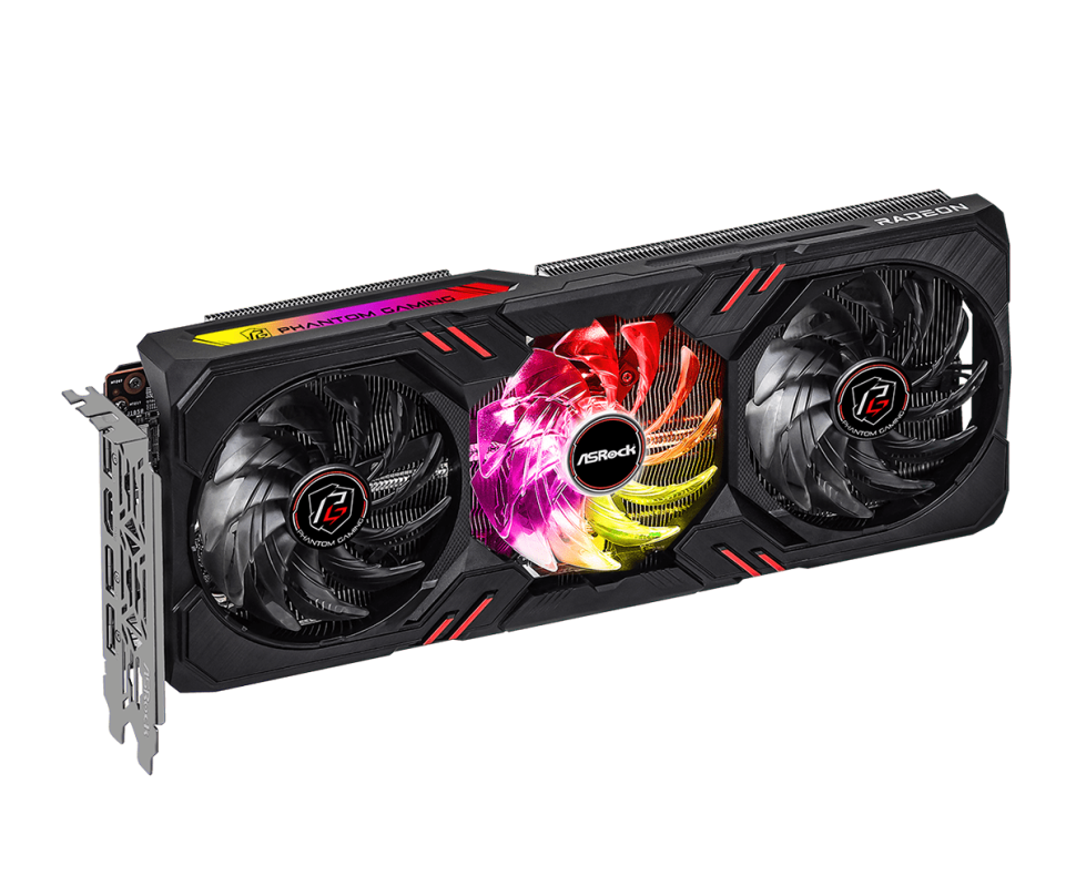 Видеокарта ASRock (RX7600 PG 8GO) Radeon RX 7600 8GB Phantom Gaming OC 
