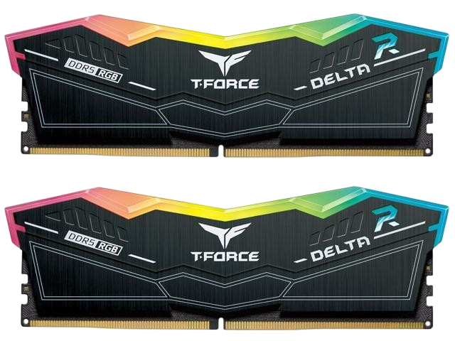 Оперативная память 32 Gb 6000 MHz Team Group T-FORCE DELTA RGB Black (FF3D532G6000HC30DC01)