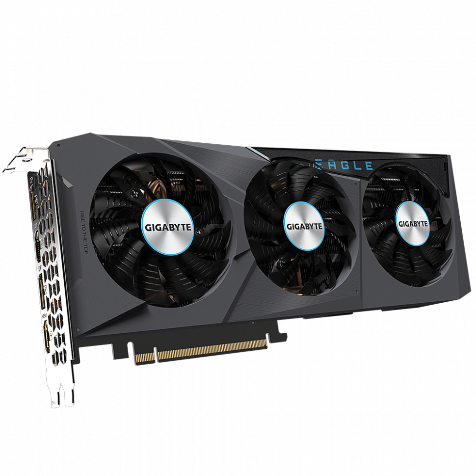 Видеокарта GIGABYTE (GV-N3070EAGLE OC-8GD) GeForce RTX 3070 8GB EAGLE OC