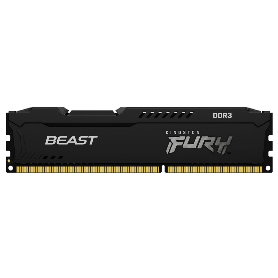 Оперативная память 4 Gb 1600 MHz Kingston FURY Beast Black (KF316C10BB/4)