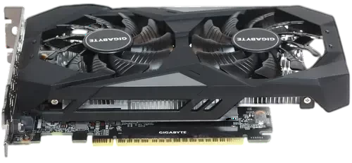 Видеокарта Gigabyte (GV-N1656WF2OC-4GD 3.0) GeForce GTX 1650 4GB D6 WINDFORCE OC