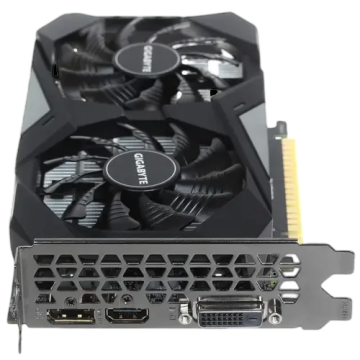 Видеокарта Gigabyte (GV-N1656WF2OC-4GD 3.0) GeForce GTX 1650 4GB D6 WINDFORCE OC