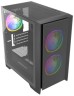 Компьютерный корпус Powercase ALISIO Micro Z3B TG ARGB Black CAMZB-A3