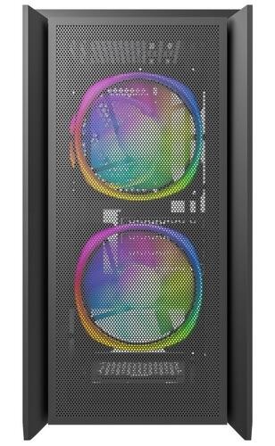Компьютерный корпус Powercase ALISIO Micro Z3B TG ARGB Black CAMZB-A3