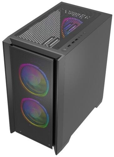 Компьютерный корпус Powercase ALISIO Micro Z3B TG ARGB Black CAMZB-A3