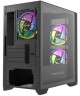 Компьютерный корпус Powercase ALISIO Micro Z3B TG ARGB Black CAMZB-A3