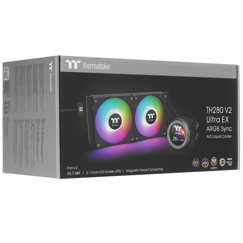 Система жидкостного охлаждения для процессора Thermaltake ARGB Black (CL-W416-PL14SW-A)