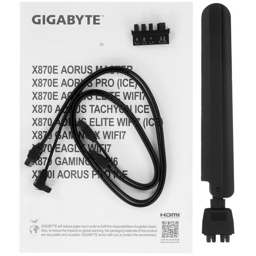 Материнская плата Gigabyte X870 GAMING WIFI6