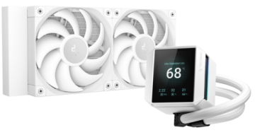 Система жидкостного охлаждения для процессора Deepcool MYSTIQUE 240 WH (R-LX240-WHDSNMP-G-1)