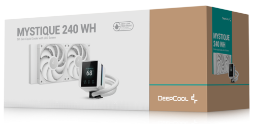Система жидкостного охлаждения для процессора Deepcool MYSTIQUE 240 WH (R-LX240-WHDSNMP-G-1)
