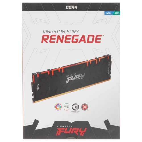 Оперативная память 64 Gb 3600 MHz Kingston FURY RENEGADE RGB (KF436C18RBAK2/64)