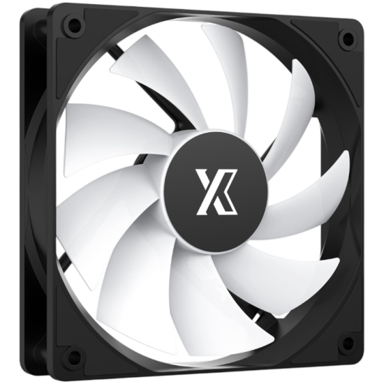 Вентилятор для корпуса XASTRA FC120B FRGB Black (FC120-1BF-SBP-GL)