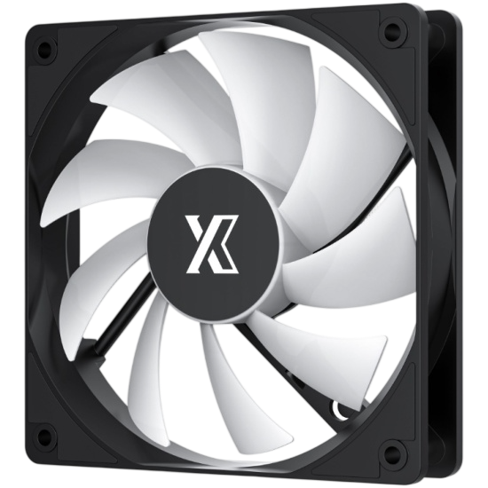 Вентилятор для корпуса XASTRA FC120B FRGB Black (FC120-1BF-SBP-GL)