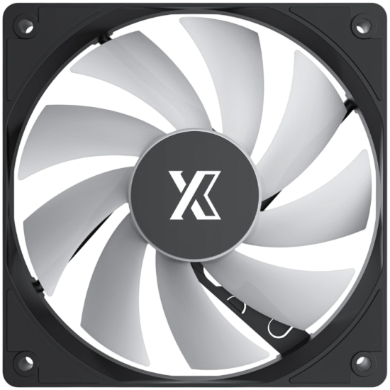 Вентилятор для корпуса XASTRA FC120B FRGB Black (FC120-1BF-SBP-GL)
