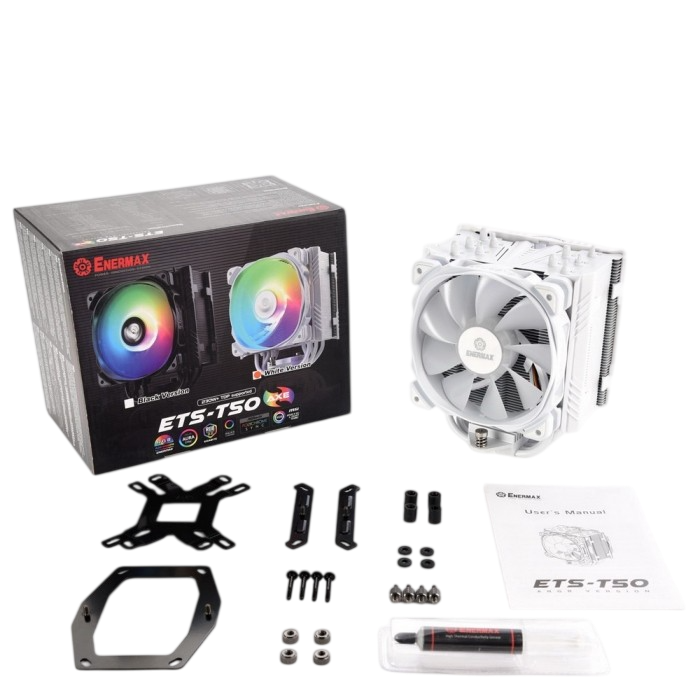 Кулер для процессора Enermax ETS-T50 AXE ARGB ETS-T50A-W-ARGB