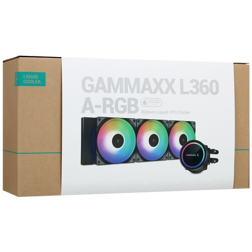 Система жидкостного охлаждения для процессора Deepcool GAMMAXX L360 A-RGB DP-H12CF-GL360-ARGB