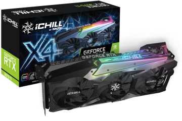 Видеокарта INNO3D (C307T4-086XX-1810VA36) GeForce RTX 3070 Ti 8GB ICHILL X4