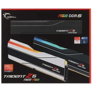 Оперативная память 128 Gb 6000 MHz G.Skill TRIDENT Z5 Neo RGB Black (F5-6000J3644D64GX2-TZ5NR)