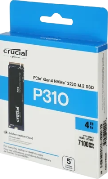 Твердотельный накопитель CRUCIAL 4000 Gb P310 (CT4000P310SSD8)