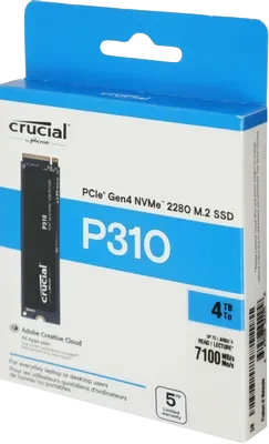 Твердотельный накопитель CRUCIAL 4000 Gb P310 (CT4000P310SSD8)