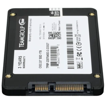 Твердотельный накопитель Team Group 1000 Gb CX2 T253X6001T0C101