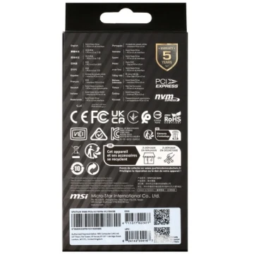 Твердотельный накопитель MSI 500 Gb SPATIUM M450 (S78-440K240-P83)
