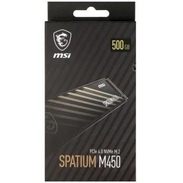 Твердотельный накопитель MSI 500 Gb SPATIUM M450 (S78-440K240-P83)