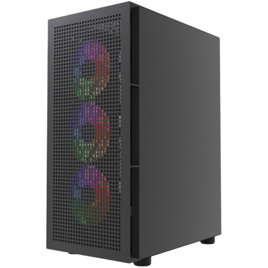 Компьютерный корпус Powercase Mistral EA17 TG ARGB Black (CMAEA17-A4)