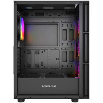 Компьютерный корпус Powercase Mistral EA17 TG ARGB Black (CMAEA17-A4)