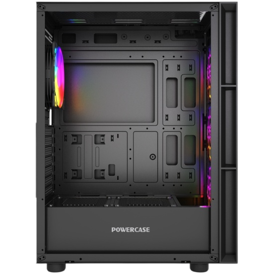 Компьютерный корпус Powercase Mistral EA17 TG ARGB Black (CMAEA17-A4)