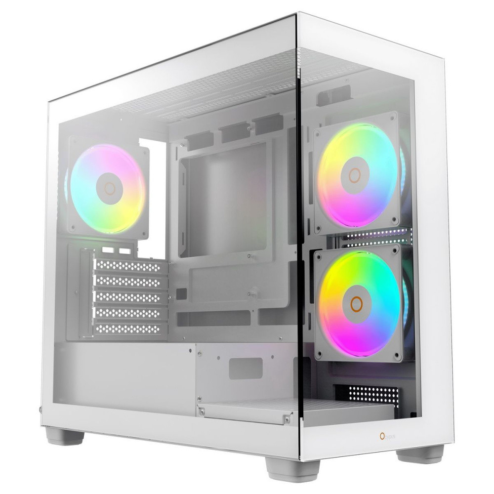 Компьютерный корпус Ocypus Gamma C52 WH TG ARGB White (Gamma-C52-W-HD300XX-GL)