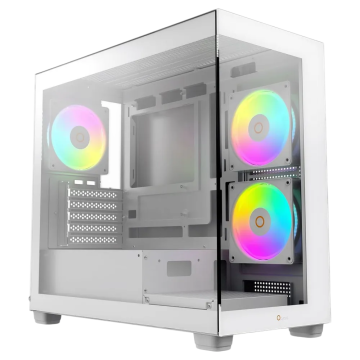 Компьютерный корпус Ocypus Gamma C52 WH TG ARGB White (Gamma-C52-W-HD300XX-GL)