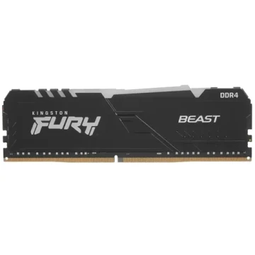 Оперативная память 16 Gb 3600 MHz Kingston FURY BEAST RGB Black (KF436C18BBA/16)