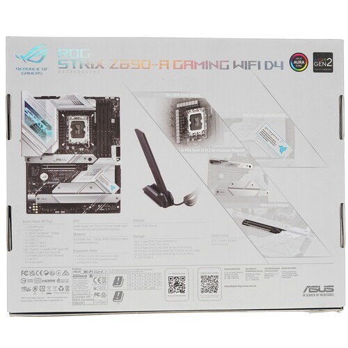 Материнская плата ASUS ROG STRIX Z690-A GAMING WIFI D4