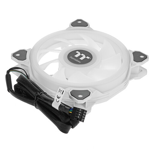 Вентилятор для корпуса Thermaltake Riing Quad 12 Radiator TT Premium Edition RGB CL-F100-PL12SW-C