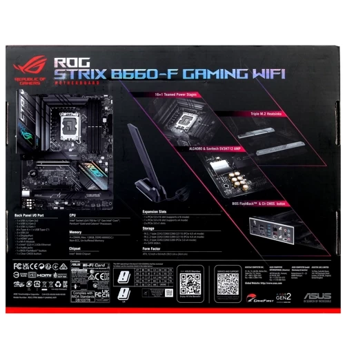 Материнская плата ASUS ROG STRIX B660-F GAMING WIFI 90MB18R0-M0EAY0