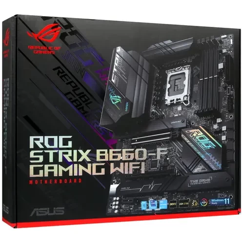 Материнская плата ASUS ROG STRIX B660-F GAMING WIFI 90MB18R0-M0EAY0