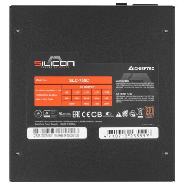 Блок питания Chieftec 750W SILICON SLC-750C