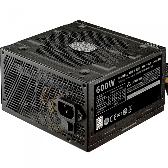 Блок питания Cooler Master 600W Elite V4 600 MPE-6001-ACABN-EU