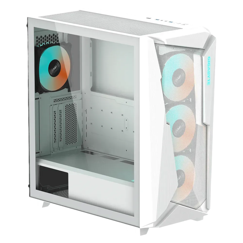 Компьютерный корпус Gigabyte C301 Glass TG White (GB-C301GW)