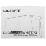 Компьютерный корпус Gigabyte C301 Glass TG White GB-C301GW