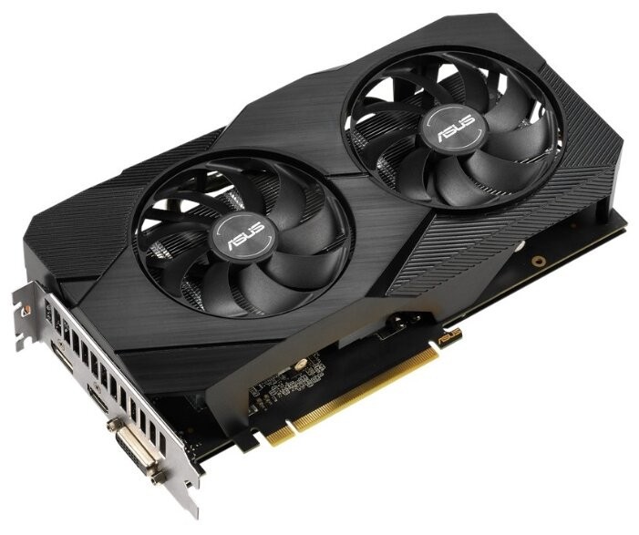 Видеокарта ASUS (DUAL-GTX1660S-A6G-EVO) GeForce GTX 1660 SUPER 6GB DUAL Advanced EVO