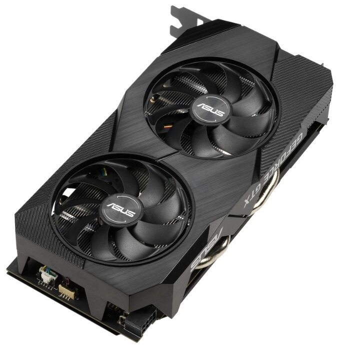 Видеокарта ASUS (DUAL-GTX1660S-A6G-EVO) GeForce GTX 1660 SUPER 6GB DUAL Advanced EVO